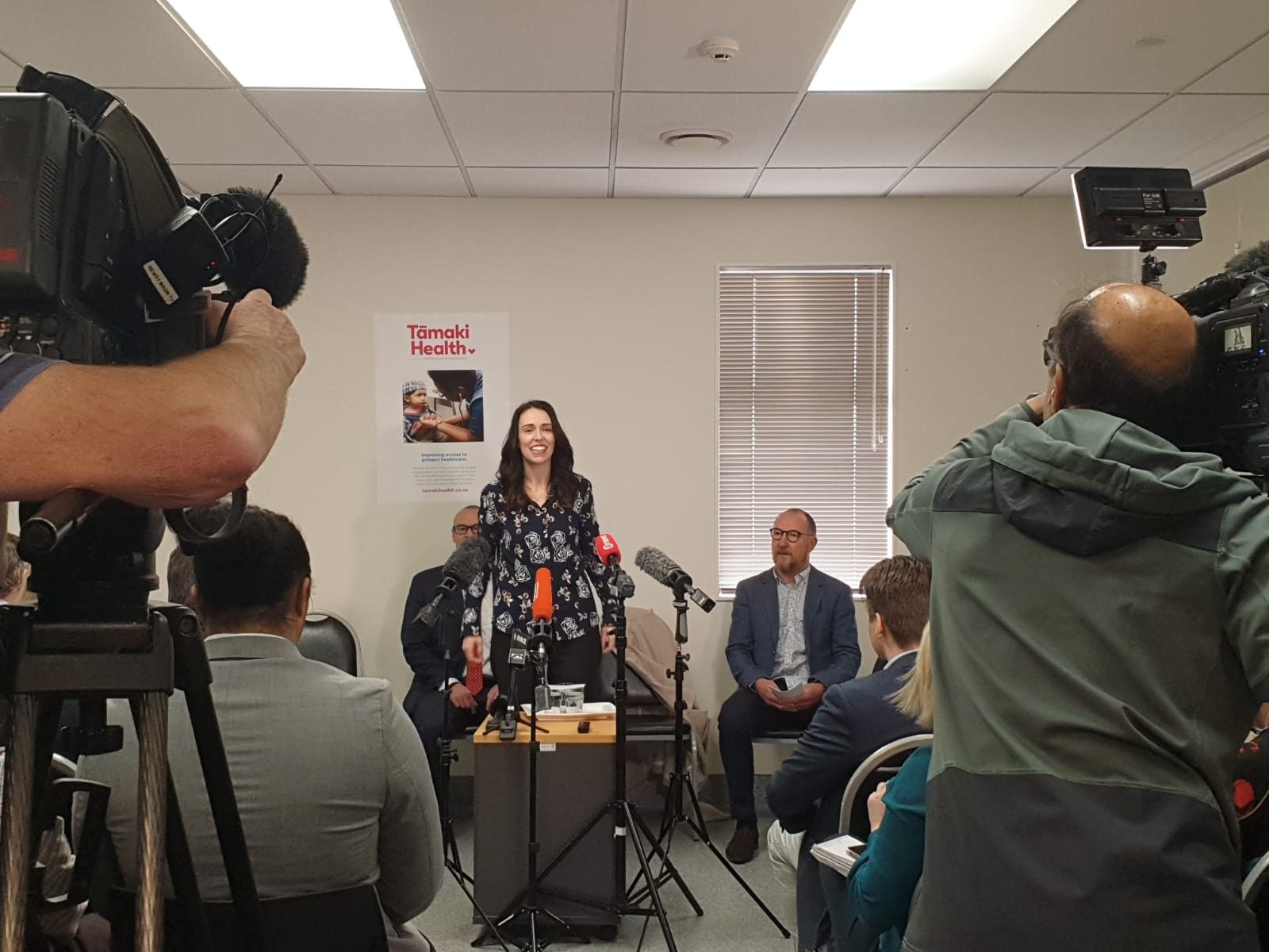 Tamaki Health Jacinda Ardern